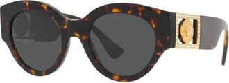 Versace Dames, Accessoires, Veelkleurig, Maat: 52 MM
