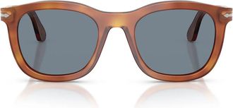 Persol Sunglasses Po3395 S 96/56 Terra Di Siena/Blue Unisex