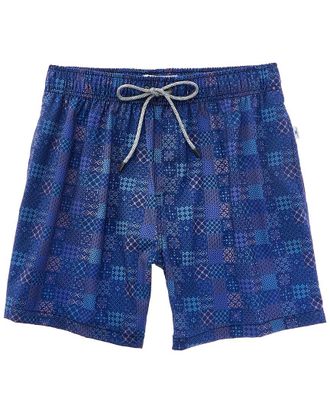 Vintage Summer Swimwear Vintage Summer 4-Way Stretch Volley Swim Trunk