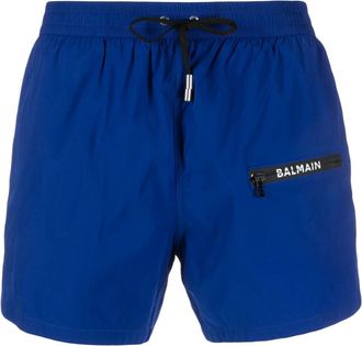 Balmain Ondergoedbroekjes - Heren - Strandmode - Blauw - S - Polyester - Badmode