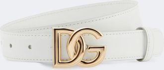 Dolce & Gabbana Cintur&oacute;n DG de piel