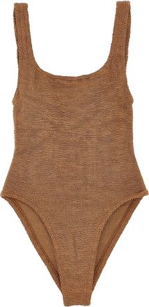 Hunza G Square Neck One Piece Swimsuit