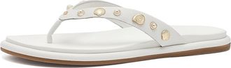Sperry Top-Sider Isla Thong Womens Sandals Other White : 8.5 M (B), Leather