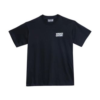 Versace Jeans Couture T-Shirts, male, Black, Size: XL T-Shirt VC