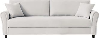 Concept Usine Sof&aacute; recto de dise&ntilde;o de tela de 4 plazas