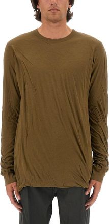 Rick Owens Cotton T-Shirt-Uomo