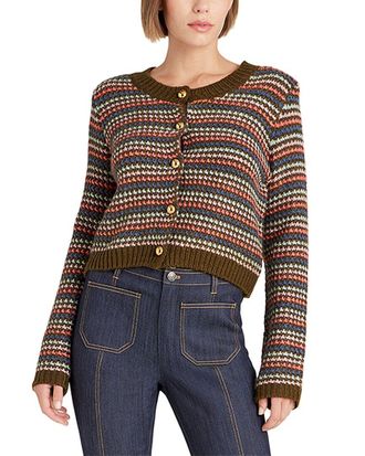 Cinq à Sept Cinq À Sept Striped Romina Cardigan