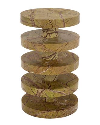 Safavieh Couture Danny Round Marble Accent Table