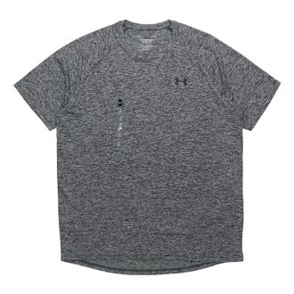 Under Armour Mens Under Armour Tech 2.0 Training Sports Quick Dry Loose Short Sleeve Gray 1326413-002