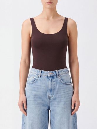 Wolford Sleeveless Jamaika Body Top in Stretch Cotton Blend Slim Fit