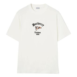 Burberry Heren, Tops, Wit, Maat: XL Katoen