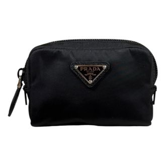 Prada Black Nylon Pouch (Pre-Owned)