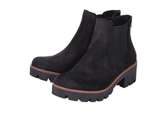Rieker Amalia 65 Womens Boots Black/Black : EU 39 (US Womens 8) M, Synthetic