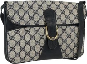 Gucci Pre-owned Cross Body Bag - Dames - Vintage Schoudertas - Blauw - ONE Size - Vintage