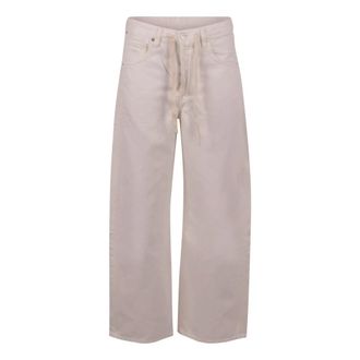 Citizens Of Humanity Straight Jeans, female, White, Size: W27 Brynn Drawstring Trouser