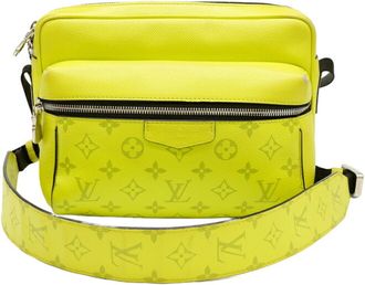 Louis Vuitton Yellow Taigarama Monogram Sling Bag (Pre-Owned)