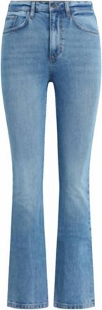 Favorite Daughter Womens Valentina Super High Rise Boot Jean In Geneva