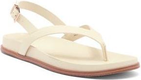 Open Edit Delphi Sandal in Ivory Cream at Nordstrom Rack, Size 9.5