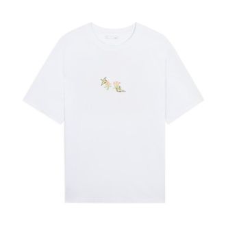Li-Ning Floral Graphic T-shirt White AHSS755-1