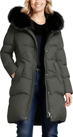 Generic Winter Jackets for Women UK Quilted Down Solid Color Puffer Coats Ladies Lightweight Waterproof Jacket with Fur Hood Plus Size Slim Trench Coat Warm O