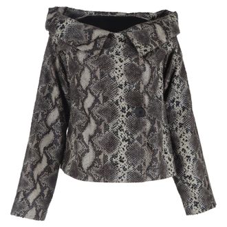 Vivienne Westwood Vivienne Westwood Anglomania Slangenprint Jas in Dierenprint Polyester