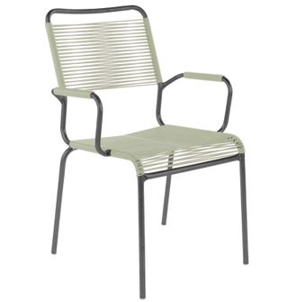 Schubiger M&ouml;bel Spaghetti-Stuhl Rigi mit Armlehnen