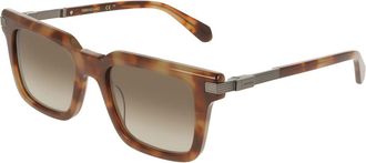 Ferragamo SF2103S 225 Mens Sunglasses Tortoiseshell Size 53