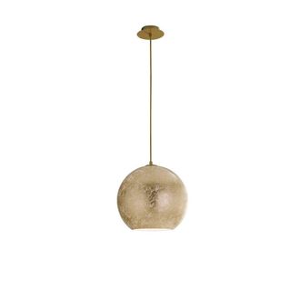 Netlighting VANITY Dome Pendant Ceiling Light Gold 30x29cm | Size: 30x29 cm