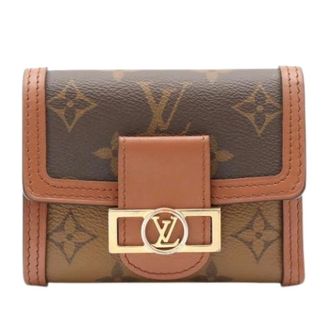Louis Vuitton Pre-owned Vintage Monogram Tri-fold Wallet - Dames - Pre-owned - Bruin - Maat: ONE Size