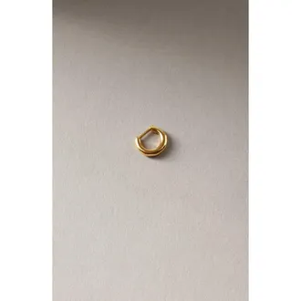 Nootka Polished Mini Hoop Gold at Nordstrom