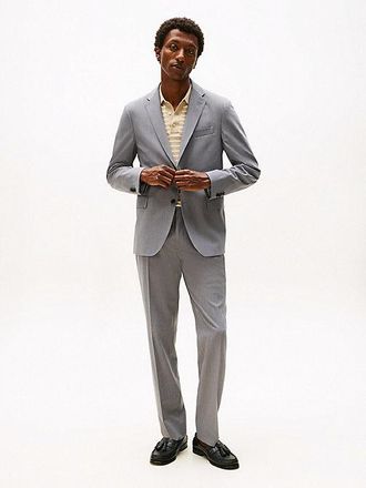 Tommy Hilfiger Twill Suit With Wool