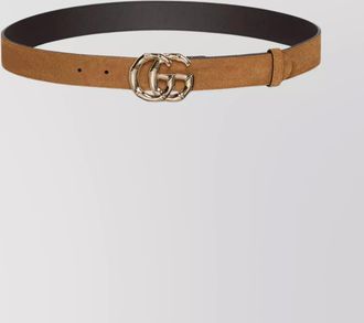 Gucci suede leather belt