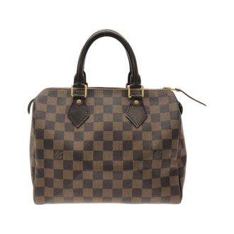 Louis Vuitton Ebene Coated Canvas Boston Bag (Pre-Owned)