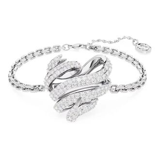 Swarovski Armband Hart Hyperbola - Dames - Armbanden - Grijs - ONE Size - Accessoires