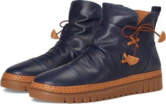 Spring Step Vandis Womens Boots Navy : EU 41 (US Womens 9.5-10) M, Leather