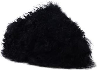 Zigi Soho Opal Waterproof Genuine Shearling Slipper in Black at Nordstrom, Size 11