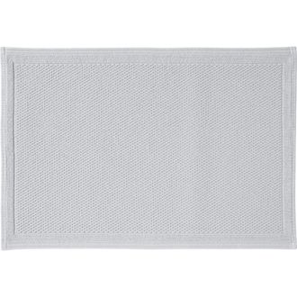 Coyuchi Cove Organic Cotton Bath Rug in Seal at Nordstrom