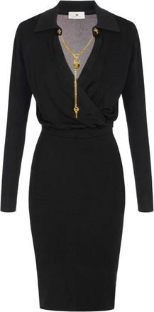 Elisabetta Franchi Donna, Abiti, Nero, M, new