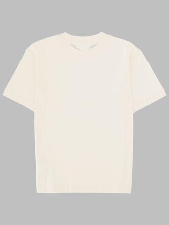 Palm Angels Bear-Embroidered Cotton T-Shirt - White