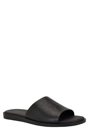 Calvin Klein Edenn Slide Sandal in Black at Nordstrom Rack, Size 10