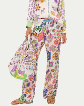 Me369 Bailey Straight Leg Track Pants In Markers