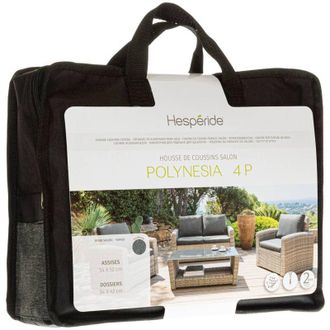 Hesperide Hesperide - Fodera per cuscino lounge 4 posti polynesia in poliestere avana - Hesp&eacute;ride