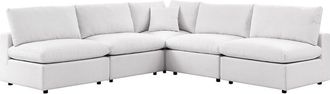 ModWay Commix 5-Piece Outdoor Patio Sectional Sofa
