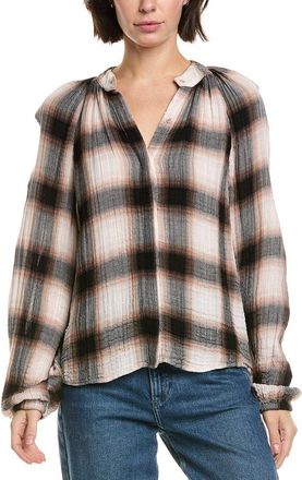 Bella Dahl Shirred Raglan Shirt