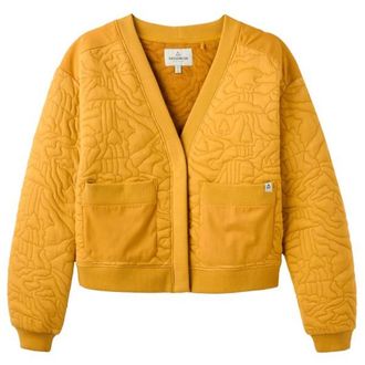 Passenger Seagrass Organic Cotton Quilted Cardigan Cardigan f&uuml;r Damen | orange