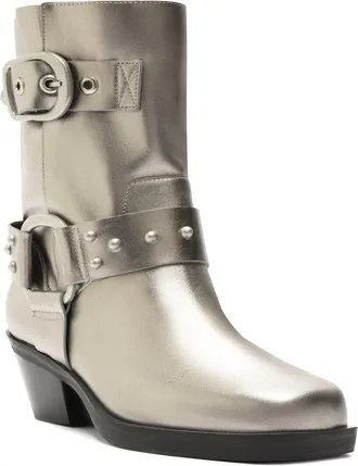 Arezzo Kaia Leather Bootie