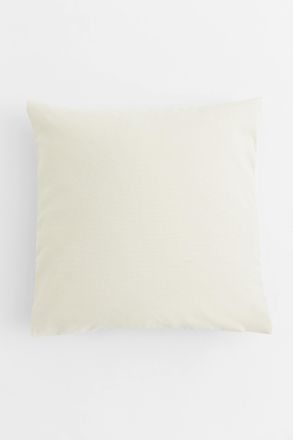 H&M Kissenh&uuml;lle aus Baumwollcanvas - Cremefarben