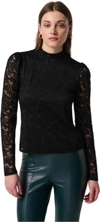 Joseph Ribkoff Trendy en veelzijdige longsleeve top - Dames - Longsleeves - Zwart - XL - Tops