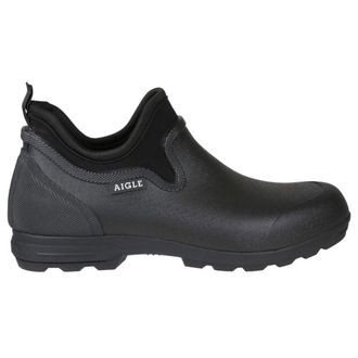 Aigle Lessfor Plus M Rubber Womens Ankle Boots - Noir - Size:UK 4