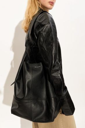 Ami Shoulder Bag Etienne, Unisex, Black